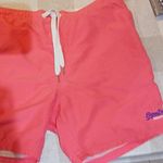 Superdry Men’s Pink Swim Shorts XL Regular Elastic Waist Mesh Lining