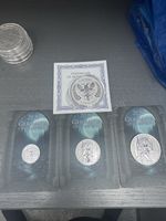 Germania 2026 .999 Silver Coins x4 in Presentation Cards with COA Certificate