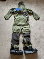 Typhoon FR ISBO (COXSWAIN) M Dry Suit with Boots and Hood Military Surplus