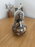 Vintage Glass Pear Potpourri Holder