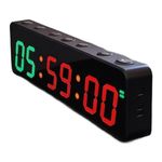 1 inch LED Digital Fitness Timer for Gym Boxing MMA Purposes