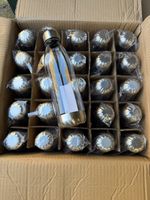 700mL Water Bottles Job Lot Wholesale 25 Bottles Clear With Chrome Lids