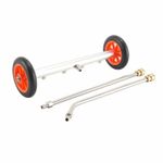 Car Chassis Cleaning Sprayer Wheeled Chassis Washer with Extension Rods