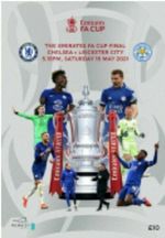 2021 FA CUP FINAL OFFICIAL PROGRAMME - CHELSEA v LEICESTER CITY 