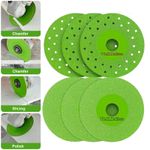 6 Pack 4.5 Inch (115mm) Diamond Grit Rock Slab Grinding Disc for Cutting