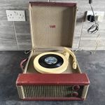 Vintage 1950s Pilot Music Master Vinyl Player Collaro Four Speed Changer