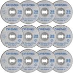 Pack of 12 Dremel SC456 S456 EZ SpeedClic 38mm Metal Cutting Wheels