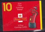 SG 1550-1559 GB QEII 1992 SMILES Greetings Stamp BOOKLET MNH KX3
