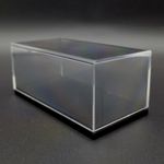 1pc 1:43 Acrylic Case Display Box Clear Dust Proof W/ Base For Model Car Toys