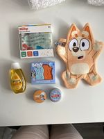 Baby Bath Time Gift Basket Set Bluey Items Johnson’s Shampoo Nuby Bath Book