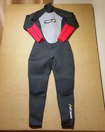 Body Go Waterproof Women's Scuba Full Length Diving Wetsuit 4mm Semi-Dry, Size L