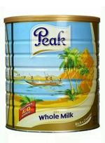 Peak Milk Powder Whole Milk ( long life powdered Milk) 2.5Kg Can BB End April