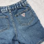 Vintage Guess Denim Shorts Kids 4T 80's 90's Made in USA Triangle Logo Gift RARE