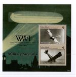 2014 Grenadines of St Vincent Centenary WW I Military Aircraft Mini Sheet