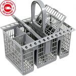 Premium Quality Dishwasher Cutlery Basket Tray For Hotpoint Indesit - Grey