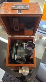 Vintage HILGER & WATTS Surveyor's Precision autoset Level.