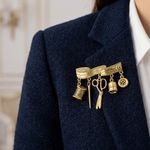 Tailor Tools Brooch Sewing Supplies Brooch Metal Corsage Ornament Daily Wear