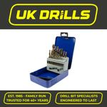 19PC PIECE COBALT HSS DRILL BIT SET, 1MM - 10MM - M35 COBALT - BEST QUALITY