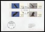 GREENLAND 2023 First Day Cover FDC ATM White-tailed Eagles Bird Raptor Fauna