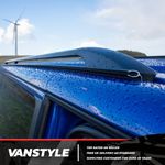 FOR VW TRANSPORTER AWNING RAIL  T5 T6 CAMPER DAYVAN PREMIUM C-TRACK BLACK SWB