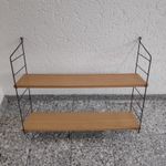 Vintage String Shelf String Shelf Retro Nits 2 Boards & 2 Ladders 