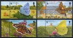 Guernsey 1997 Endangered Species Butterflies & Moths WWF set SG 730-733 MNH mint