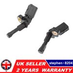 2x Rear Right & Left ABS Wheel Speed Sensor for VW Golf MK 5 6 Audi A3 Seat Leon