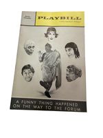 1962 Forum Broadway Playbill Sondheim Alvin Theatre