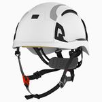 JSP EVO Alta Dualswitch Wheel Ratchet Safety Helmet Vented | White | ARD170-400-