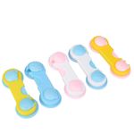 T- 5Pcs Baby Safety Cabinet Door Fridge Clamp Lock Kids Drawer Cupboard Box