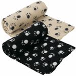 Extra Large Soft Cosy Warm Fleece Pet Dog Cat Animal Blanket Throw 140 x 100cm