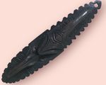 Papua New Guinea Sepik River Spirit Bird Mask with Long Proboscis or Beak