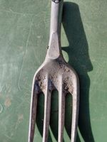 Small Aluminum Garden Trowel Fork with Name Nice Item Made In England Used