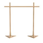3X3m Wedding Backdrop Arch Door Stand Wooden Flower Rack Shelf Birthday Party