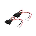 Connects 2 CT55-VW02 Volkswagen Seat Skoda Speaker Adaptor Connector Plugs Pair