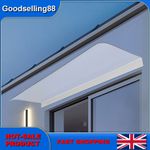 120*40cm Awning Canopy UV Rain Snow Protection for Front Door/Porch Patio Roof