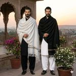 Pakistani Shawl for Men Large Oversize Meditation Blanket Traditional Wool Shawl