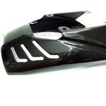 Triumph Daytona 675 Carbon Fibre Exhaust Cover 2007-2012