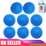4-16PCS Eco Friendly Washing Machine Tumble Dryer Clothes Laundry Softener Balls