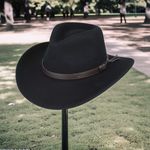 Cowboy Hat Crushable 100% Wool Felt Western Cowboy Hat Handmade Premium Quality