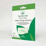 Supreme CBD patches 70mg contains 30 patches
