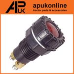 12V 2W Red Warning Light for Alternator Dashboard Charging 17mm mounting hole