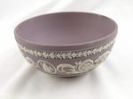 Vintage Wedgwood Lilac Jasper 5 Inch Arabesque Bowl