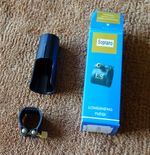 LS (OriGlam) - PU Leather Ligature With Plastic Cap For Soprano Saxphone