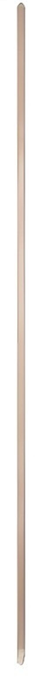 Okko Wooden Broom Handle 150 cm With 25 mm Thread Replacement Mop Stick