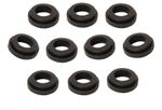 COMPRESSOR AIR HOSE SEALS CLAW COUPLING SEALS Q TYPE 10 PACK RUBBER SEALS