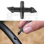 Antelco Dripper Line Connector 4mm barb micro irrigation pipe sprinkler joiner