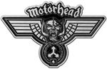 Motorhead Hammered  Metal Pin Badge 30mm x 25mm