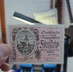 50 Heller 1920 Excellent Condition Notgeld Old BANKNOTE Austria