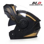 Flip up Motorcycle Helmet Double Lens Full Face Helmet High Quality DOT Approved